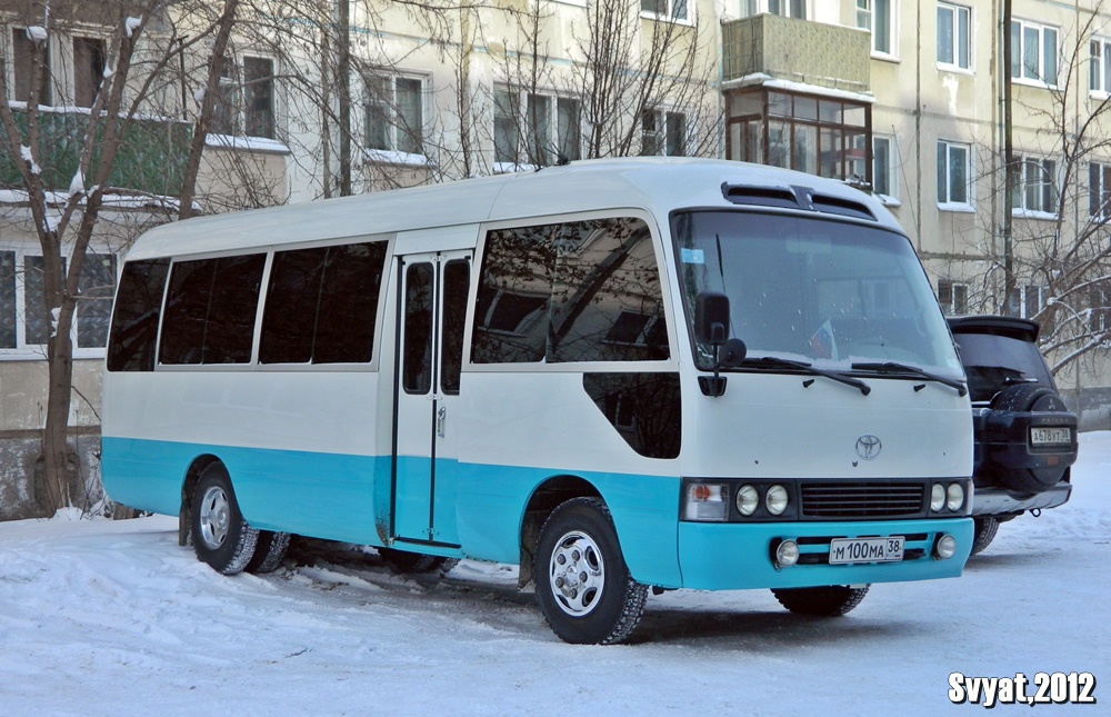 Irkutsk, Toyota Coaster # М 100 МА 38