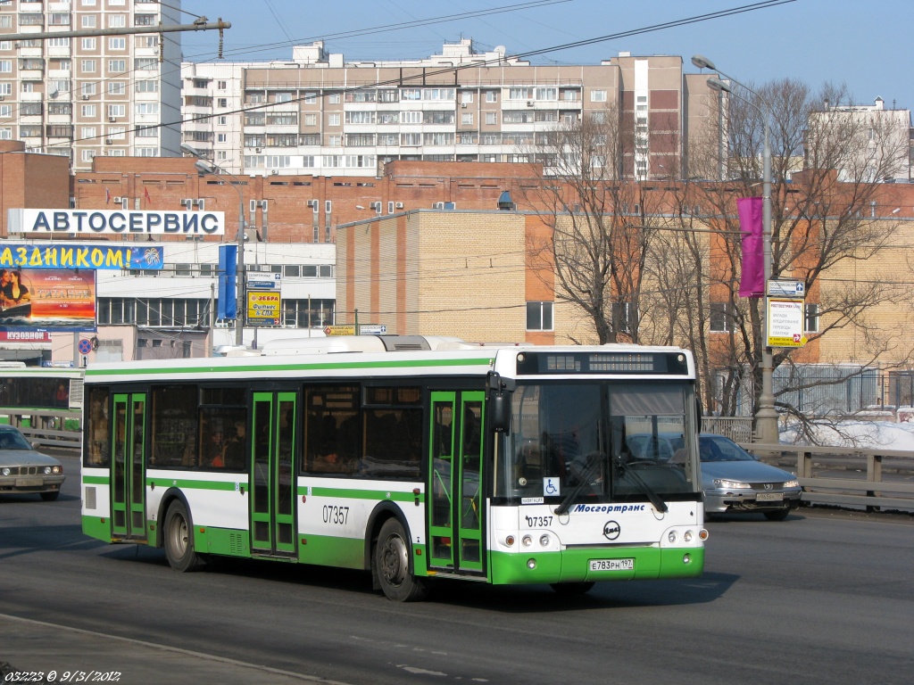 Москва, ЛиАЗ-5292.21 № 07357