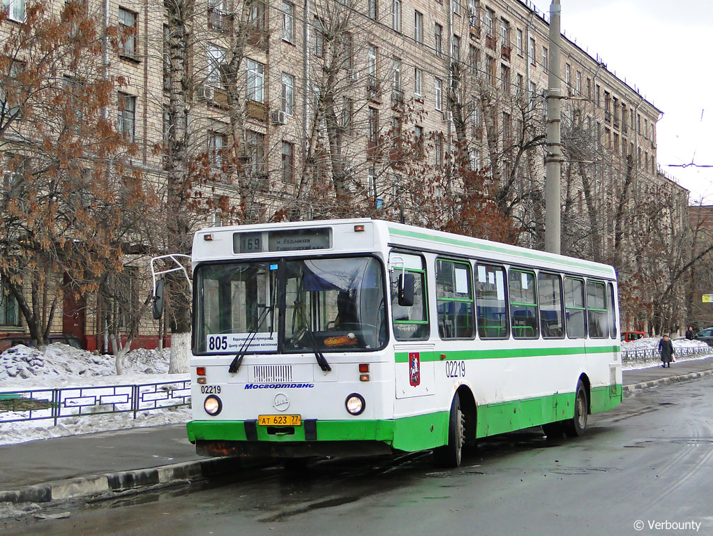 Moscow, LiAZ-5256.25 № 02219