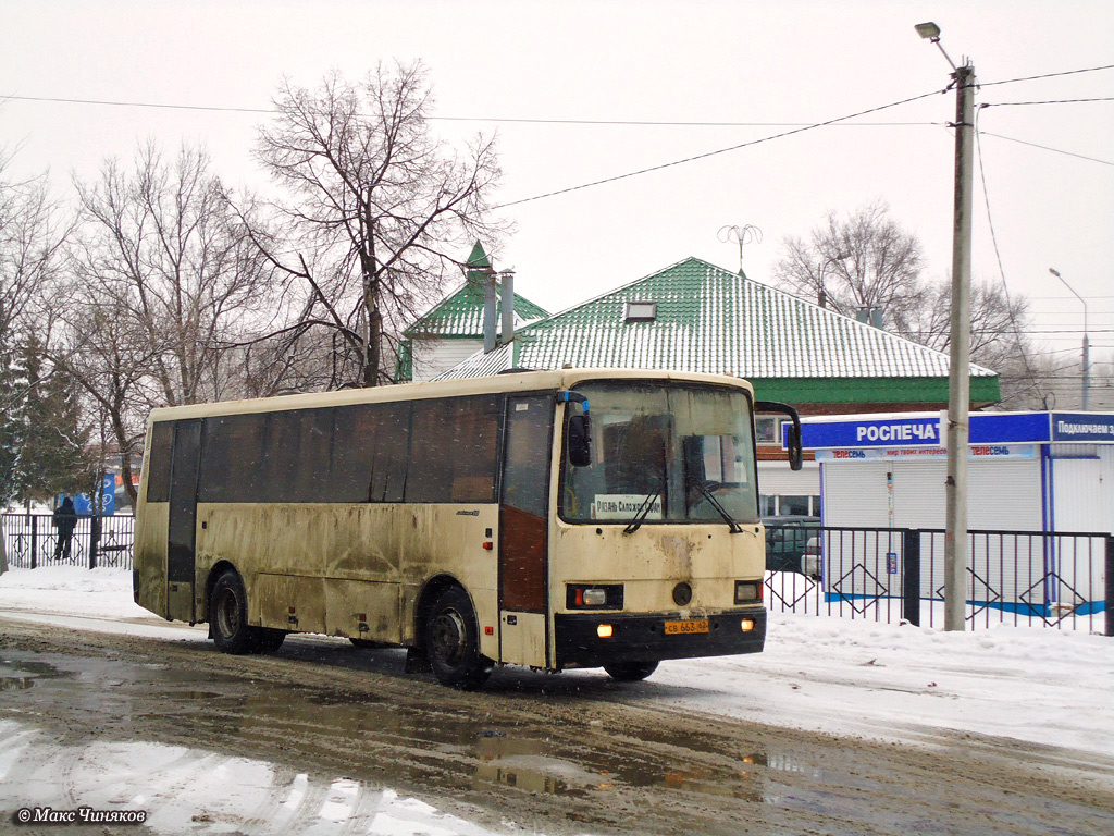 Сапожок, ЛАЗ-4207JT "Лайнер-10" č. СВ 663 62