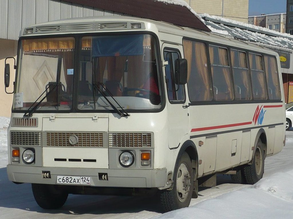 Zheleznogorsk (Krasnoyarskiy krai), PAZ-4234 No. С 682 АХ 124