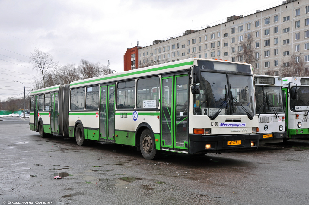 Moscow, Ikarus 435.17 № 10100