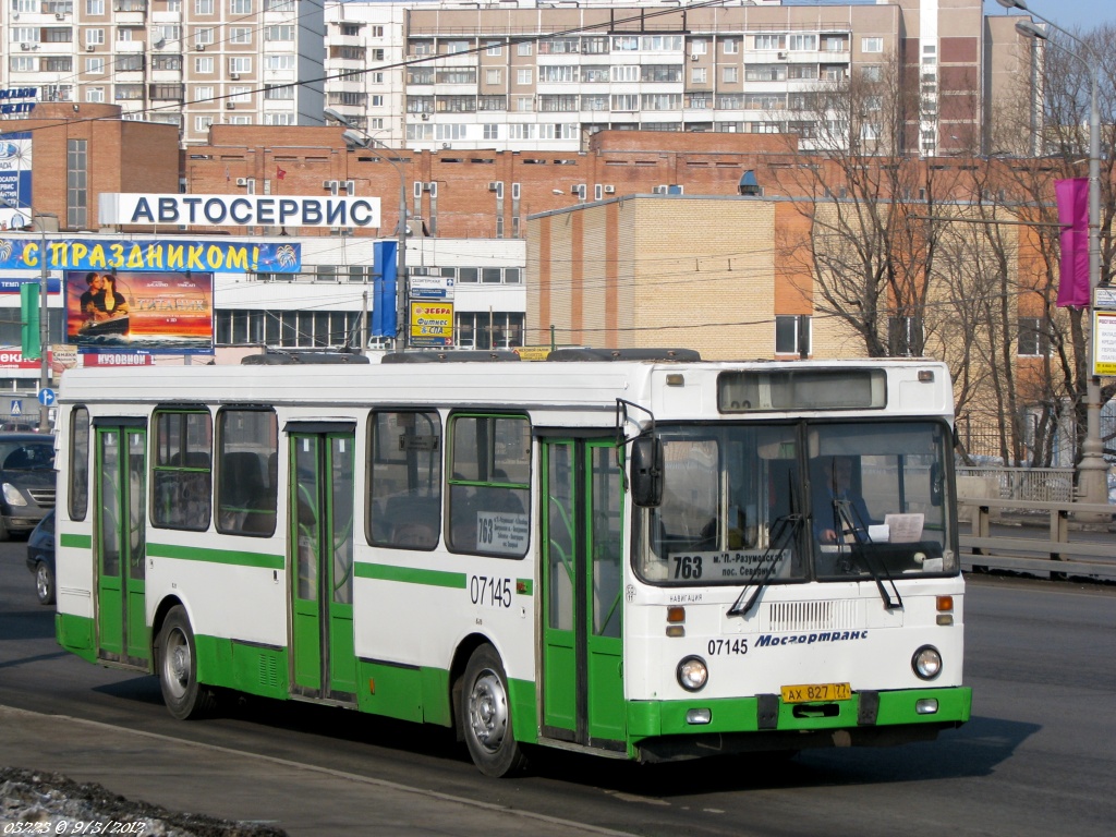 Moscow, LiAZ-5256.25 # 07145