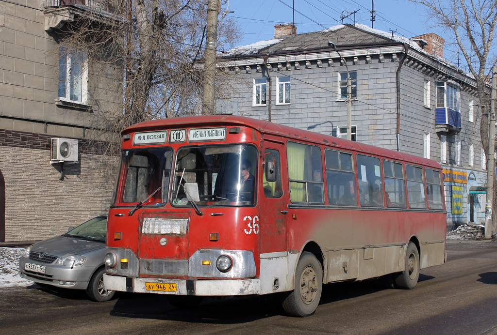 Канск, ЛиАЗ-677М № 36
