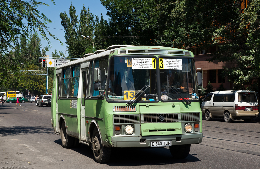 Almaty, PAZ-32054-07 (32054R) № B 540 TUN
