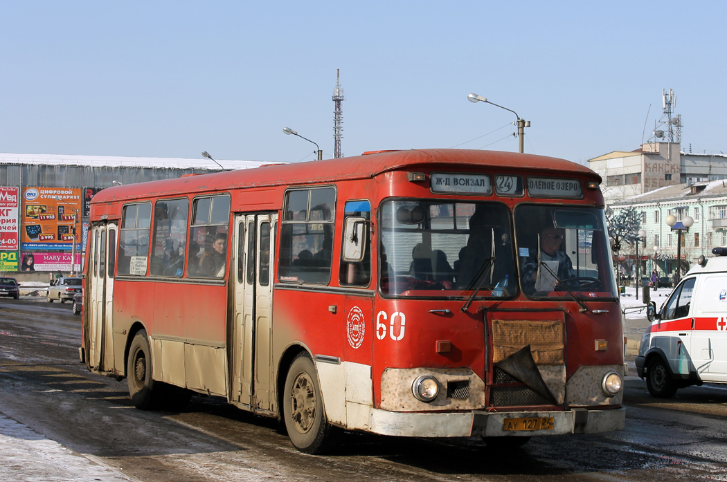 Канск, ЛиАЗ-677М № 60