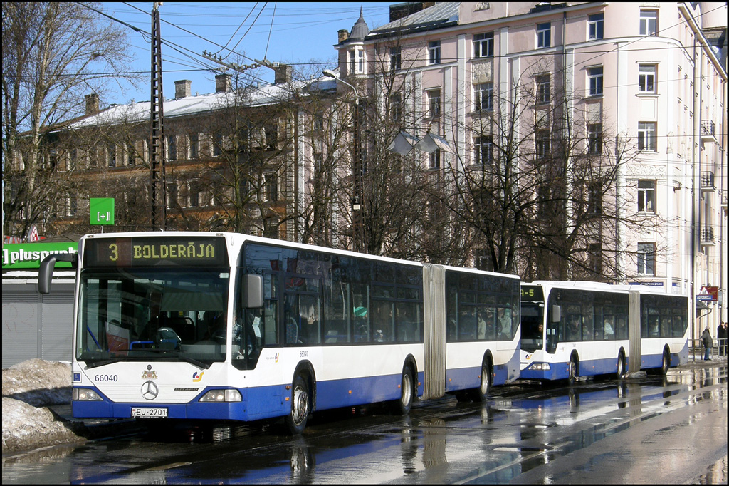 Riga, Mercedes-Benz O530 Citaro G №: 66040