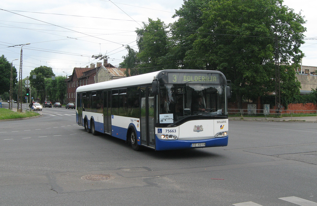 Riga, Solaris Urbino II 15 No. 75663