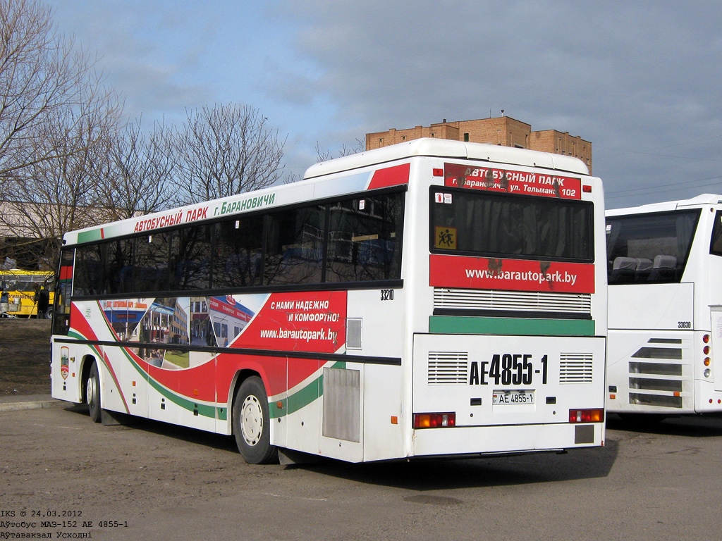 Baranovichi, MAZ-152.062 # 33210
