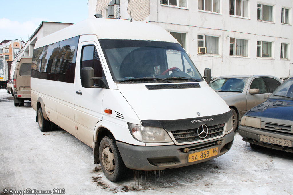 Izhevsk, Mercedes-Benz Sprinter 413CDI nr. ВА 858 18