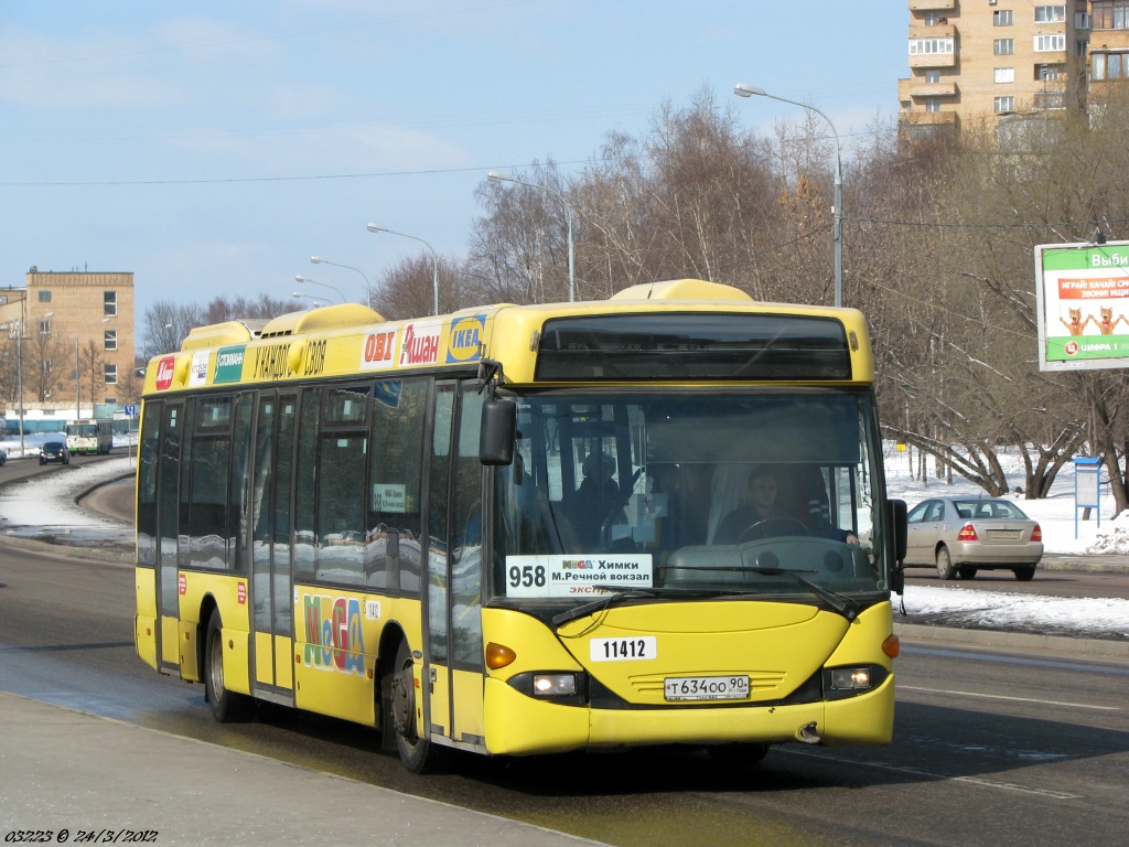 Moscow, Scania OmniLink CL94UB 4X2LB № 11412