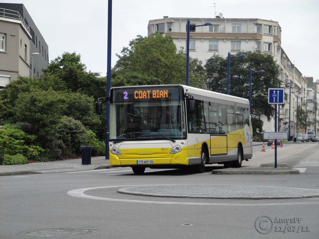 Brest, Heuliez GX327 # 132