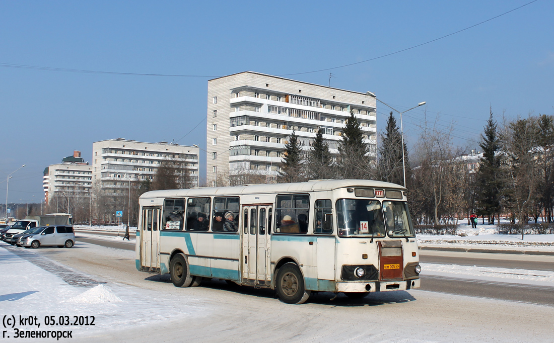 Zelenogorsk, LiAZ-677 (ToAZ-677) # КМ 005 24