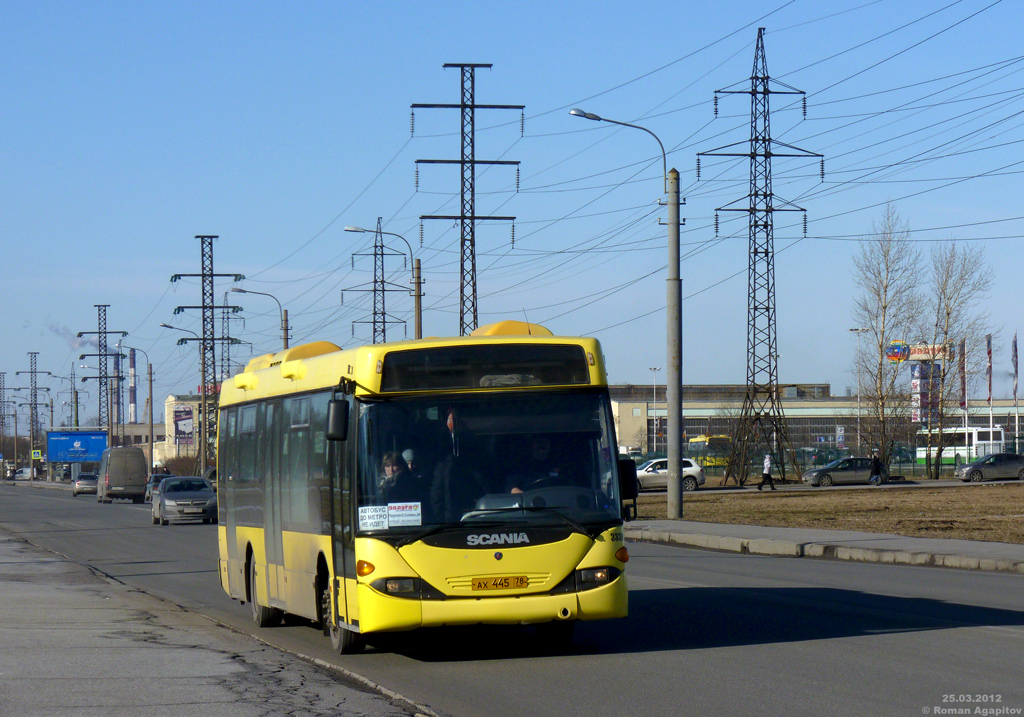 Saint Petersburg, Scania OmniLink CL94UB 4X2LB # 3339