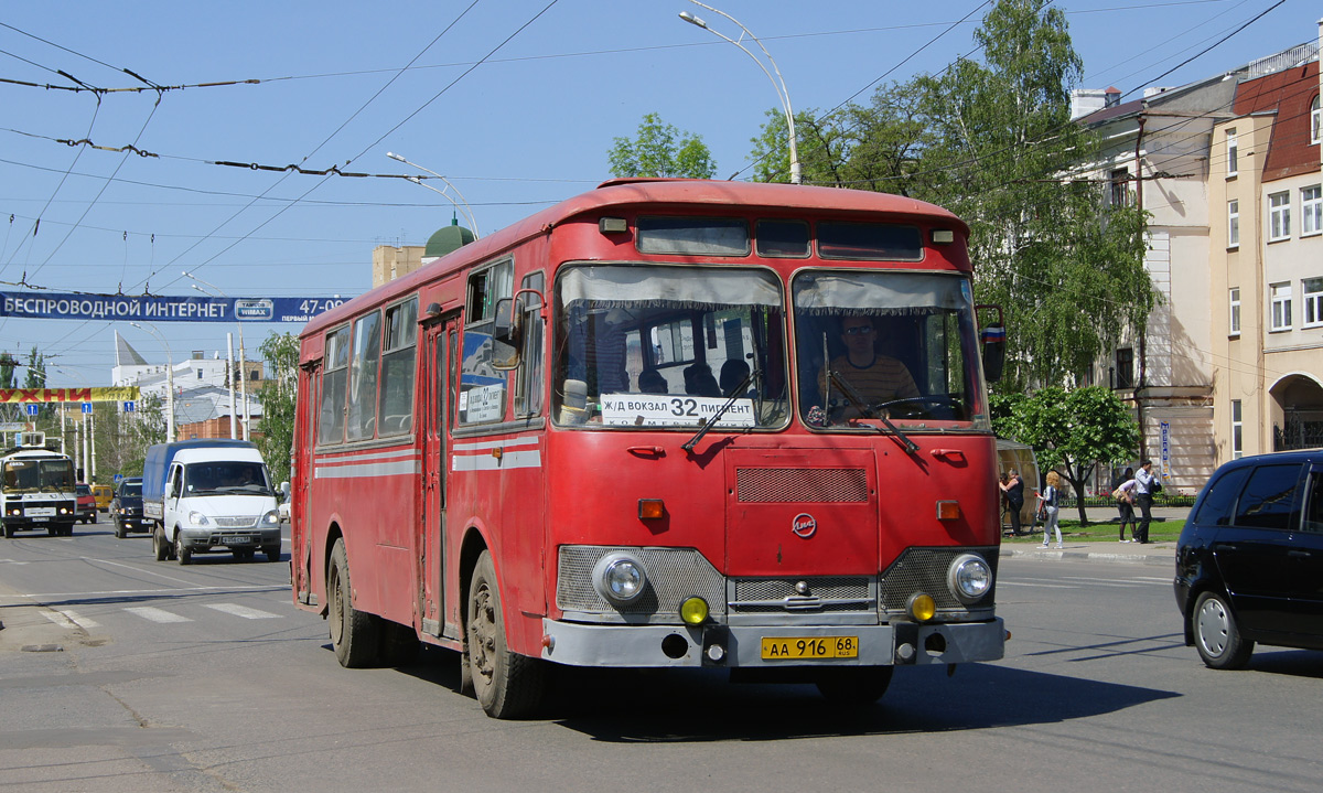 Тамбов, ЛиАЗ-677М № АА 916 68