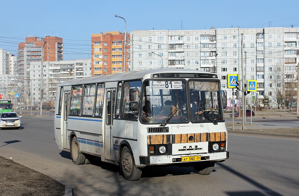 Krasnoyarsk, PAZ-4234 No. АТ 540 24