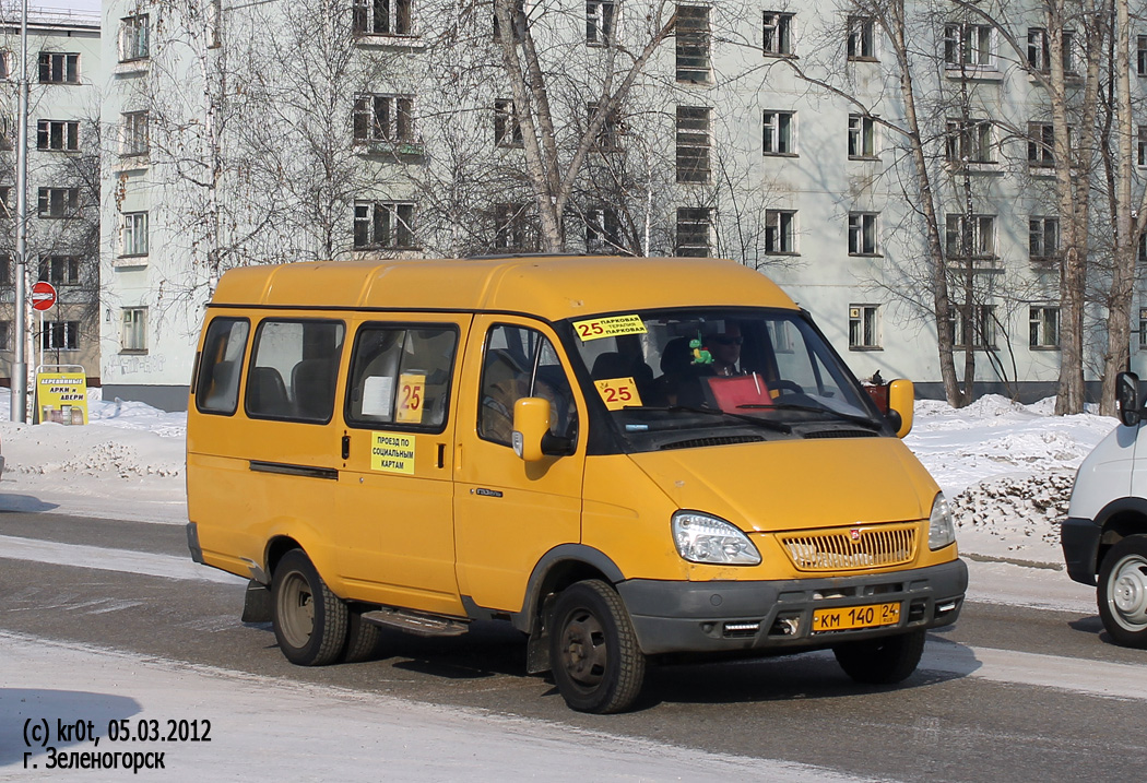 Zelenogorsk, GAZ-322132 No. КМ 140 24