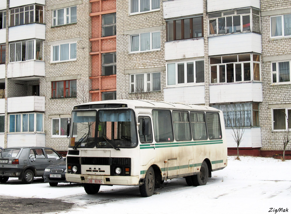 Смолевичи, ПАЗ-3205-110 (32050R) № ОВ 8016