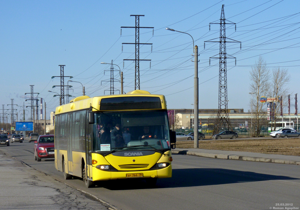 Saint-Pétersbourg, Scania OmniLink CL94UB 4X2LB # 3298