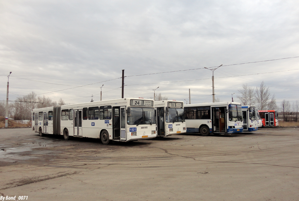 Omsk, GolAZ-АКА-6226 No. 1501; Omsk — End stations