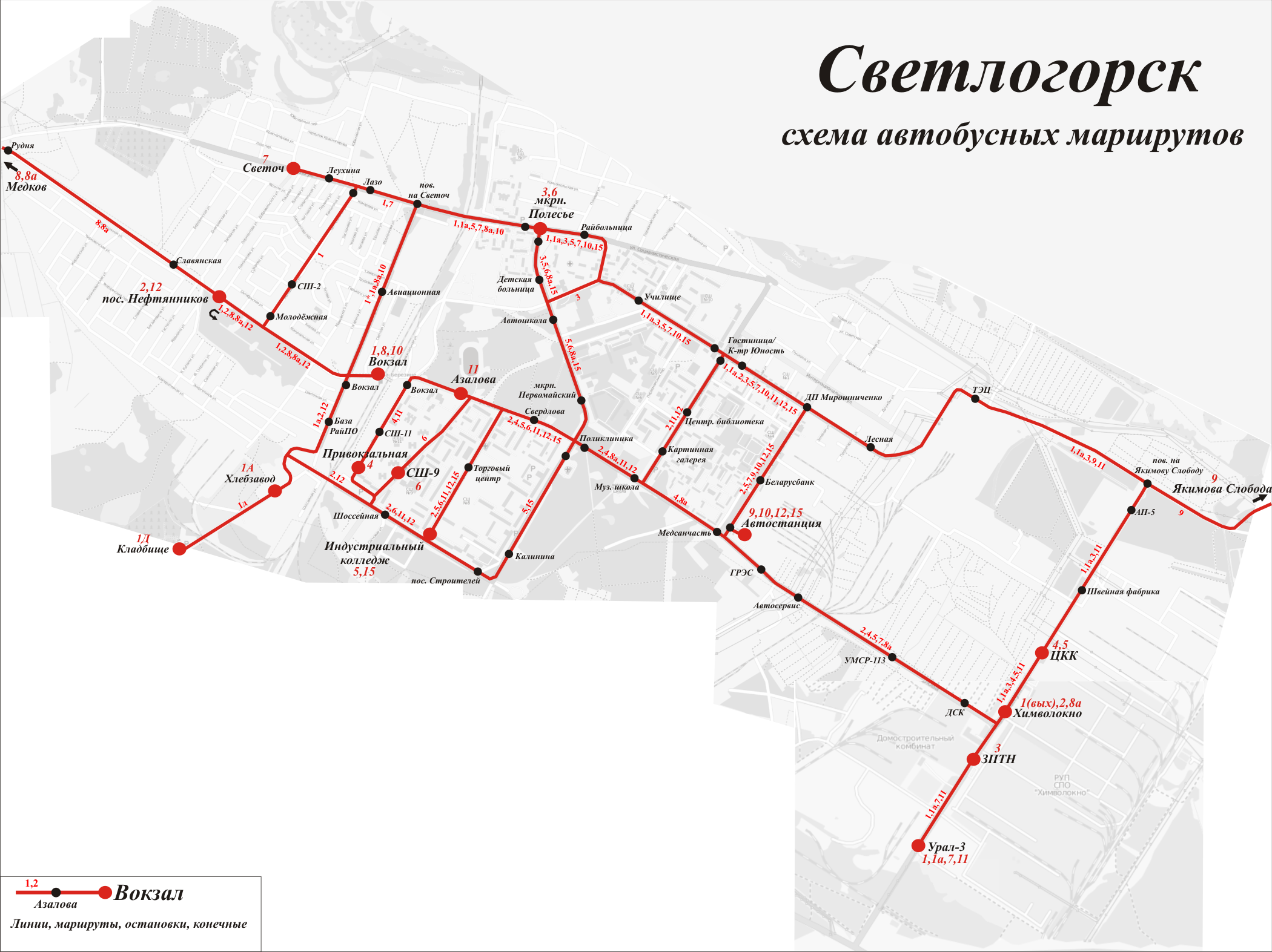 Svetlogorsk — Maps; Maps routes