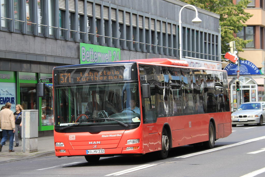 Koblenz, MAN A20 Lion's City Ü NÜ313 č. KO-MV 232