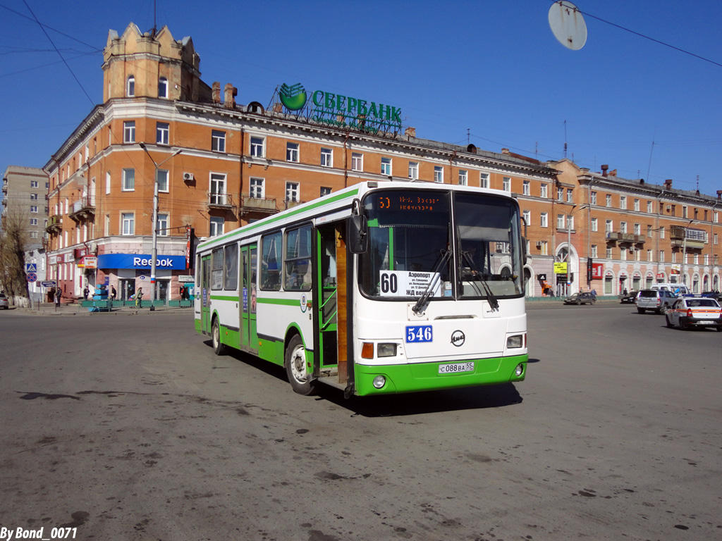 Omsk, LiAZ-5256.45 č. 546