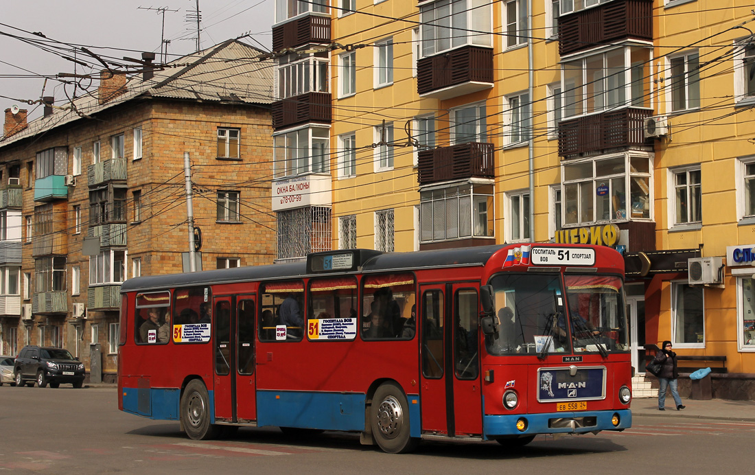 Krasnojarsk, MAN SL200 Nr. ЕВ 558 24