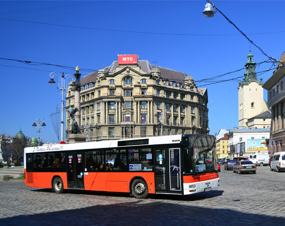Lviv, MAN A21 NL263 č. ВС 0855 ВР