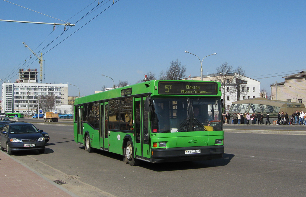Minsk, MAZ-103.065 №: 040551
