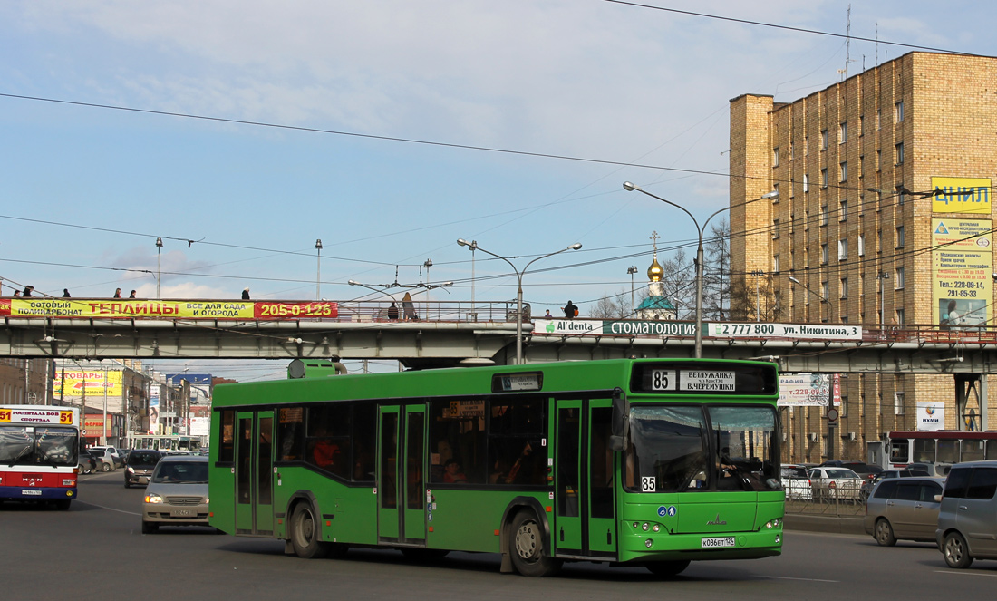 Krasnoyarsk, MAZ-103.476 nr. К 086 ЕТ 124