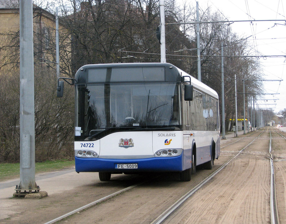 Riga, Solaris Urbino II 12 nr. 74722
