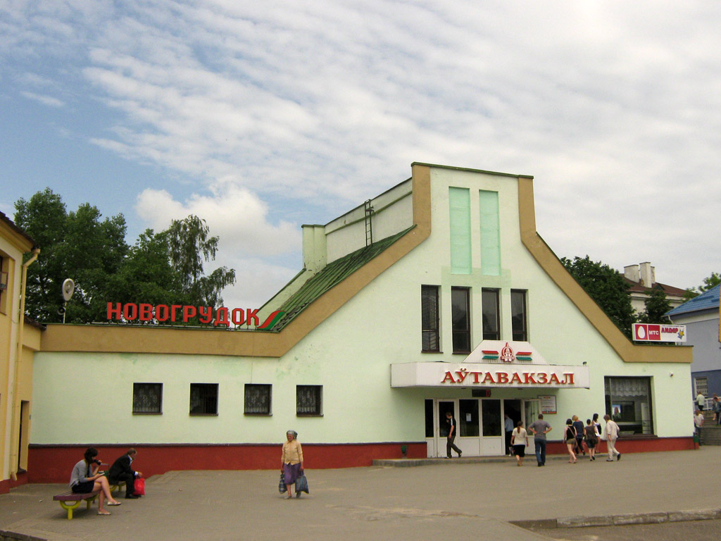 Bus terminals, bus stations, bus ticket office, bus shelters; Novogrudok — Miscellaneous photos