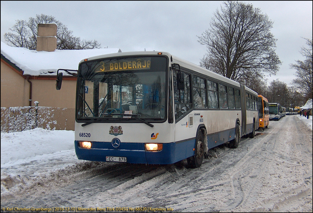 Riga, Mercedes-Benz O345 G No. 68520