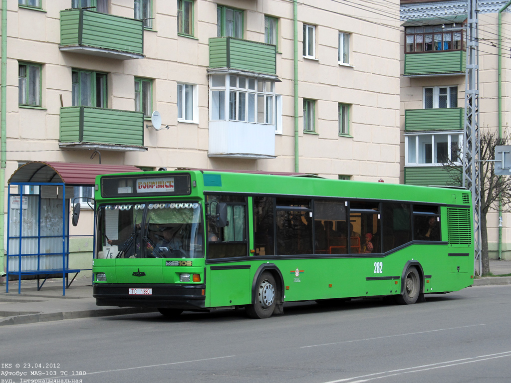 Bobruysk, MAZ-103.062 # 282
