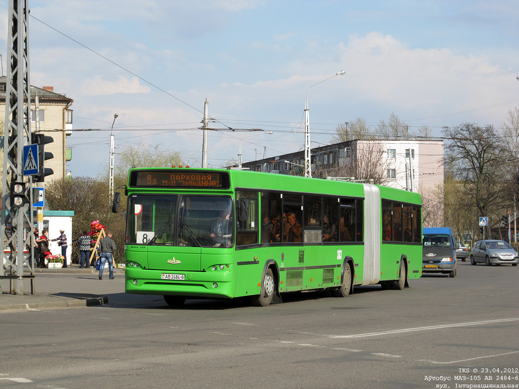 Бабруйск, МАЗ-105.465 № 383