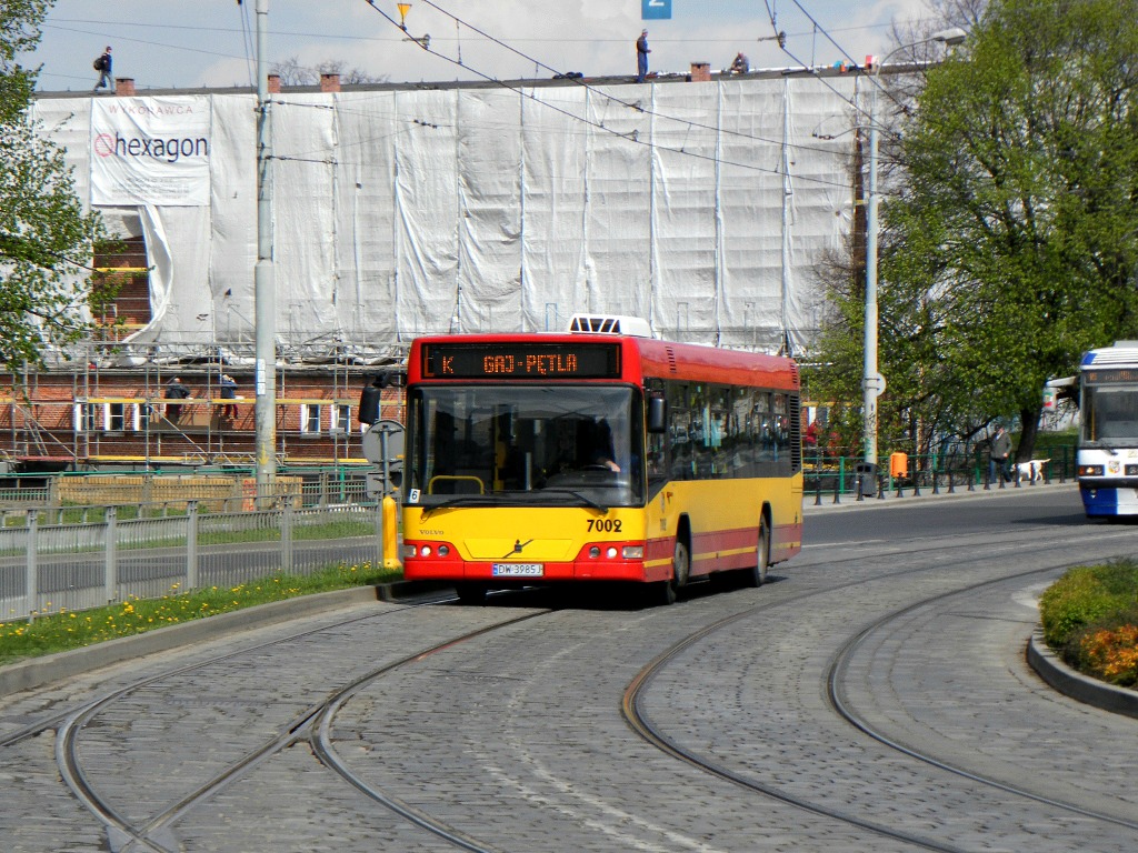 Wrocław, Volvo 7000 # 7002