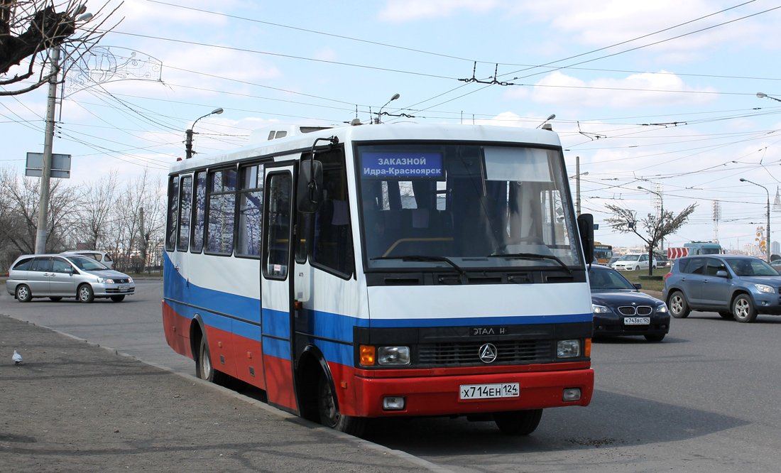 Krasnoyarsk, БАЗ-А079.35 "Мальва" No. Х 714 ЕН 124