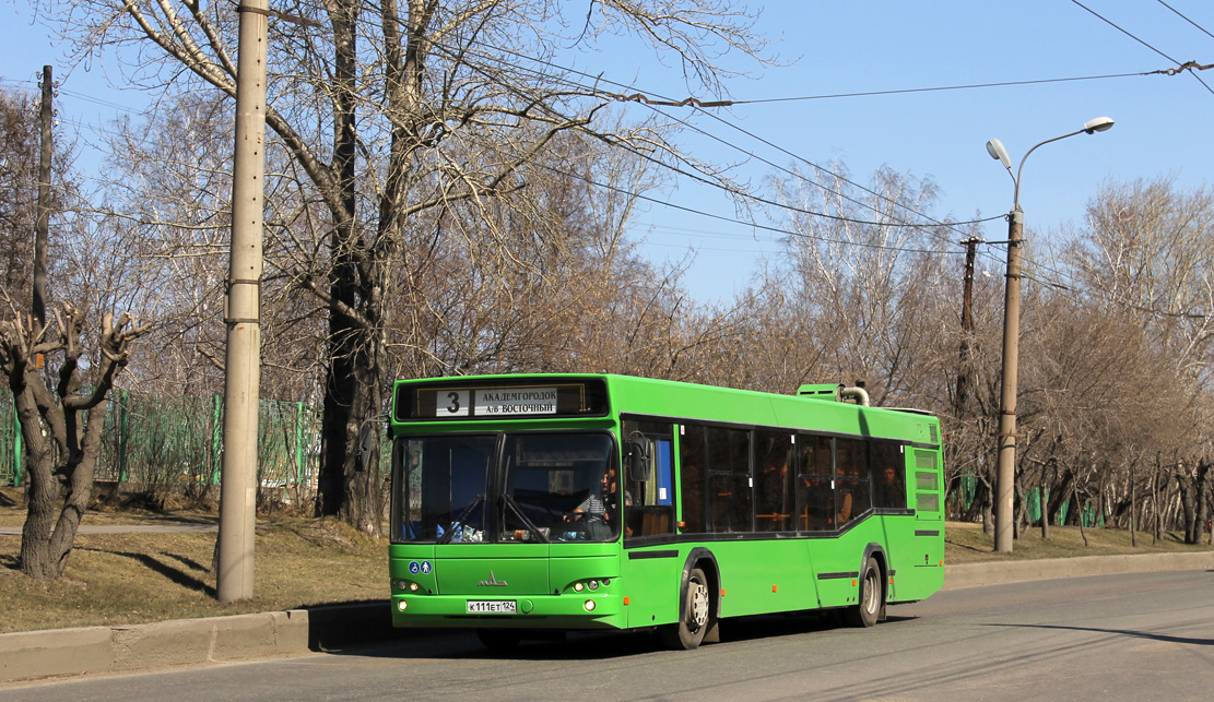 Krasnojarsk, MAZ-103.476 č. К 111 ЕТ 124