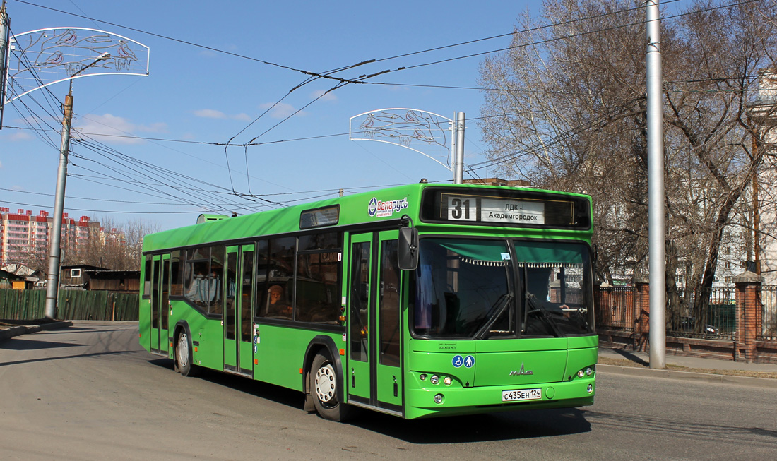 Krasnoyarsk, MAZ-103.476 nr. С 435 ЕН 124