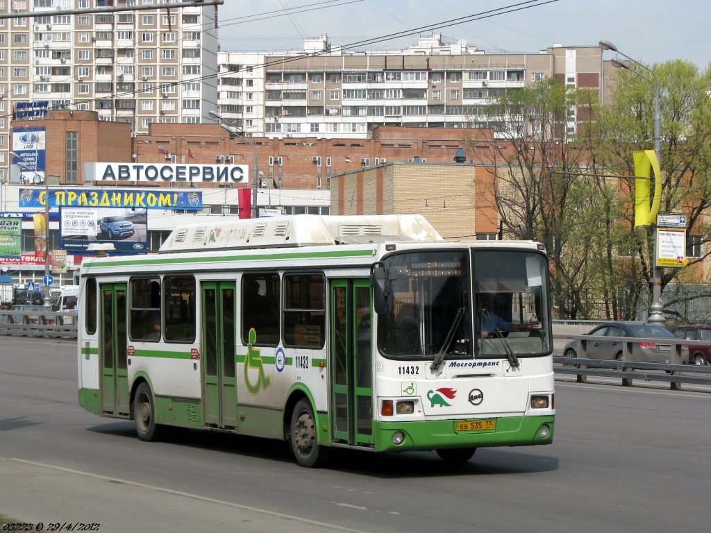 Moscow, LiAZ-5293.70 № 11432