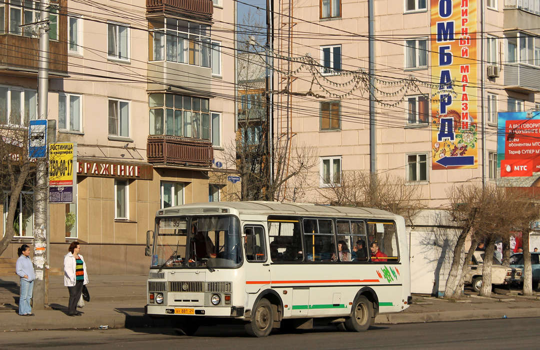 Krasnoyarsk, PAZ-32054 (40, K0, H0, L0) № АУ 881 24