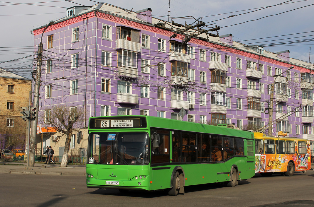 Krasnoyarsk, MAZ-103.476 nr. К 103 ЕТ 124