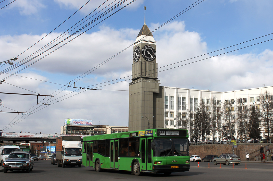 Krasnoyarsk, MAZ-103.075 č. ЕВ 666 24