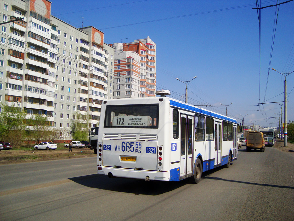 Omsk, LiAZ-5256.45 # 1321