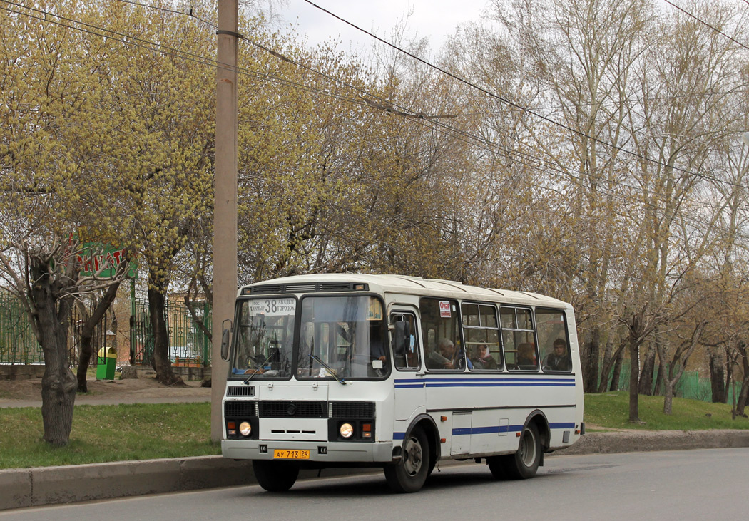 Krasnoyarsk, PAZ-32054 (40, K0, H0, L0) No. АУ 713 24