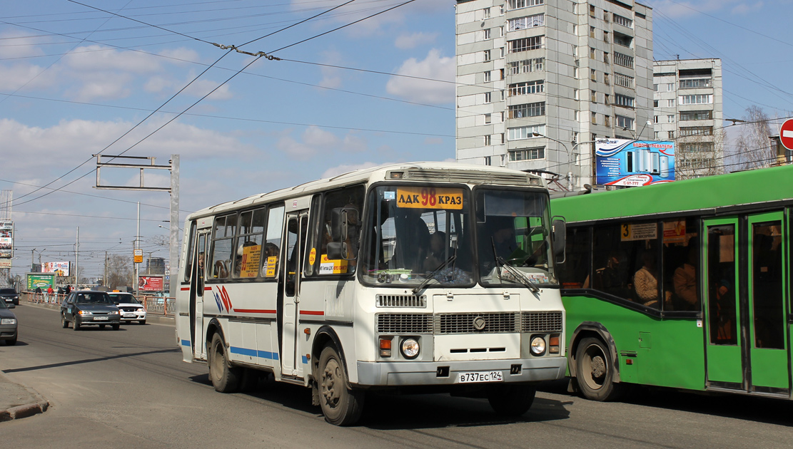 Красноярськ, ПАЗ-4234 № В 737 ЕС 124