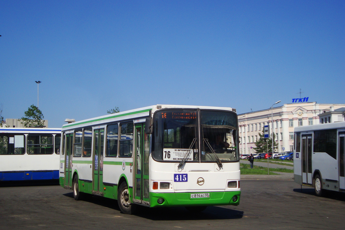 Omsk, LiAZ-5256.45 č. 415