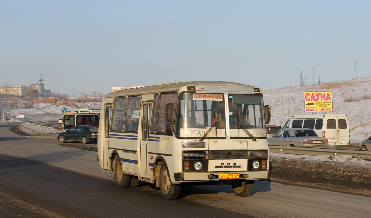 Krasnoyarsk, PAZ-32054 (40, K0, H0, L0) # АУ 271 24