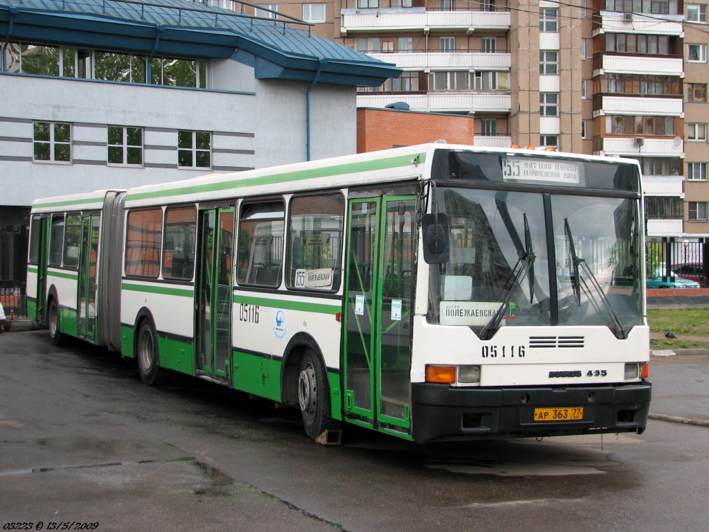 Moscow, Ikarus 435.17 nr. 05116